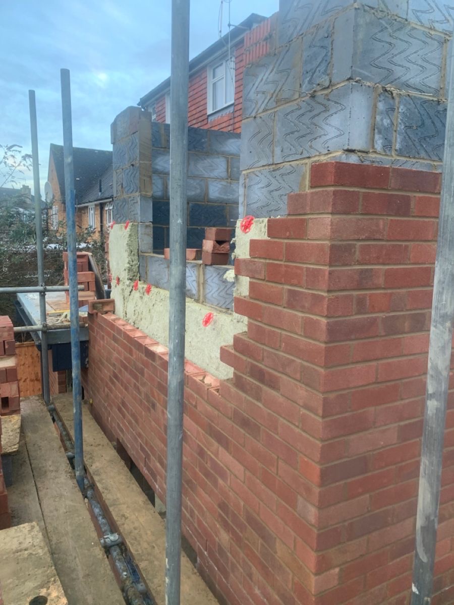 Brickwork extension by Emerald Edge